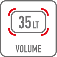 Volume mala lateral topcase givi trk35n 